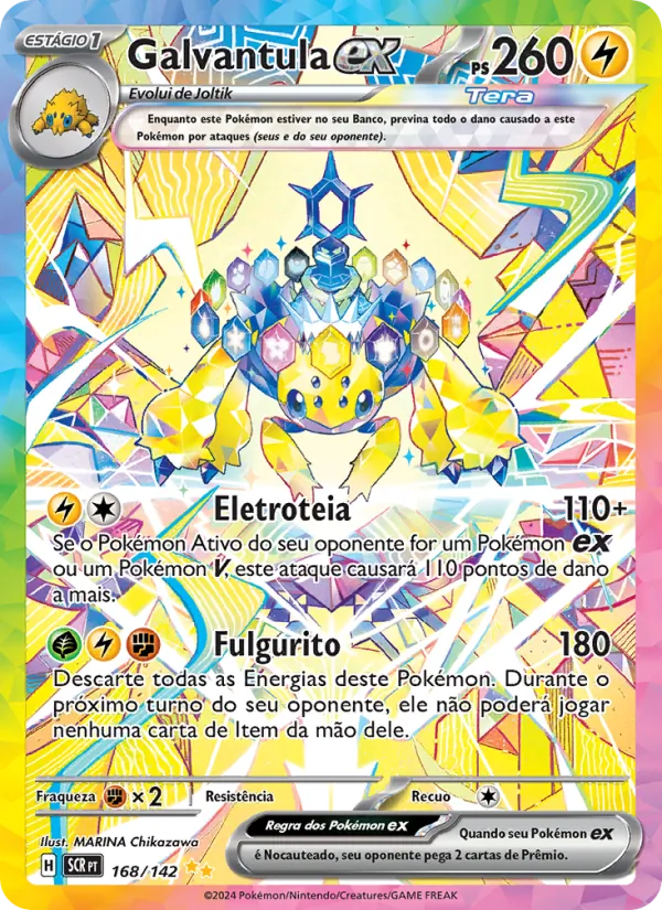 Galvantula ex Coroa Estelar 168/142