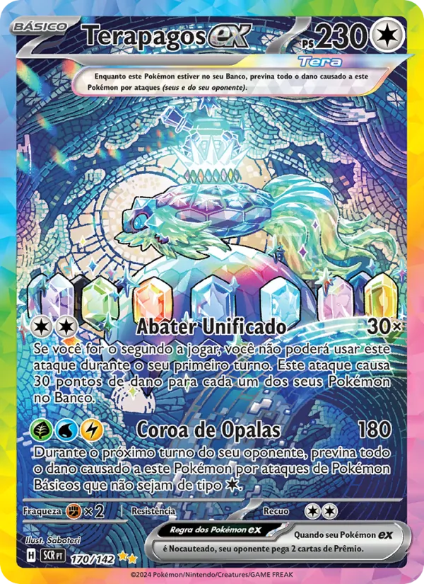 Terapagos ex Coroa Estelar 170/142
