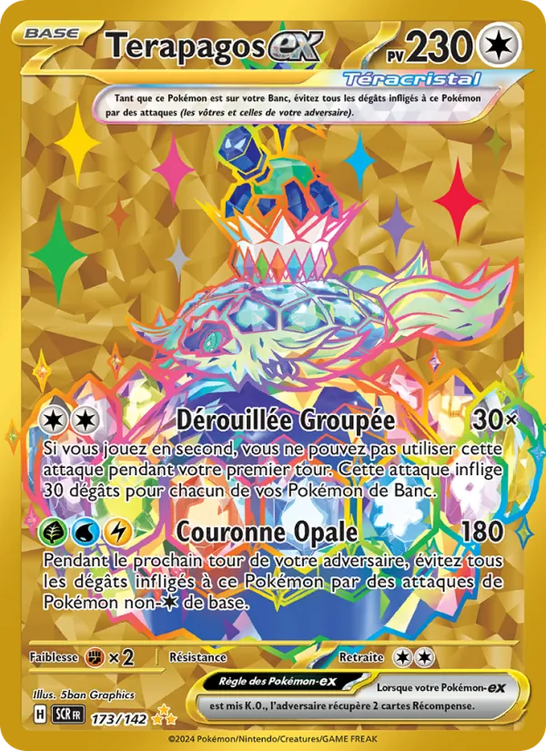 Terapagos-ex Couronne Stellaire 173/142