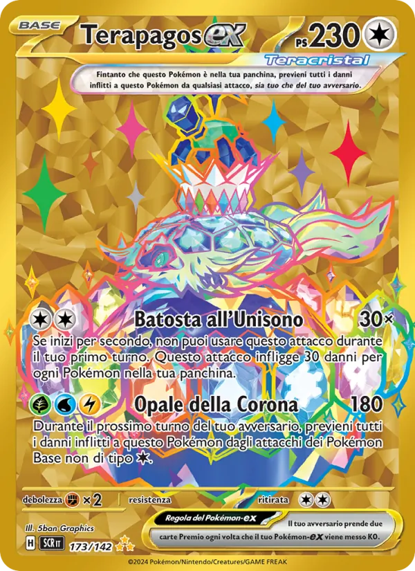 Terapagos-ex Corona Astrale 173/142