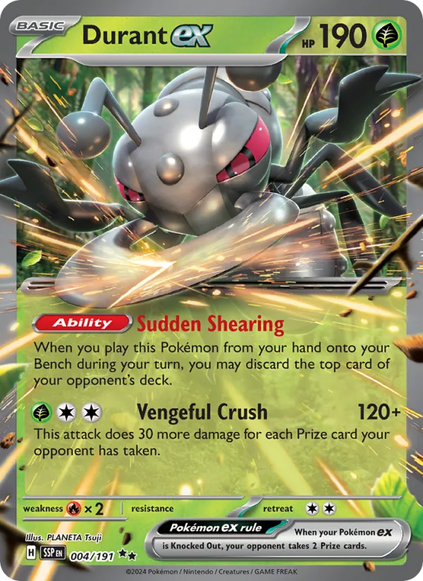 Durant ex Surging Sparks 004/191