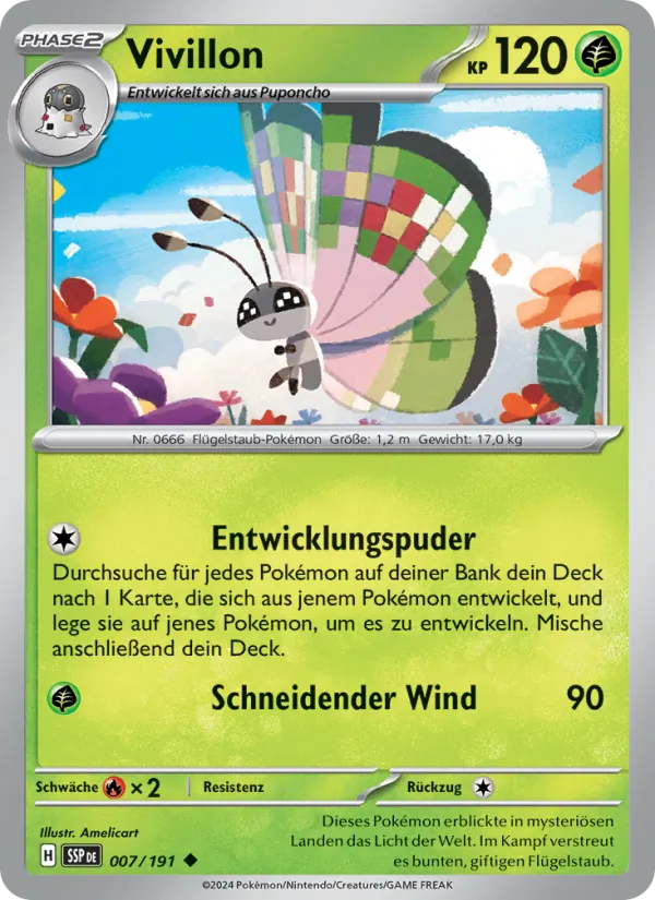 Vivillon Stürmische Funken 007/191