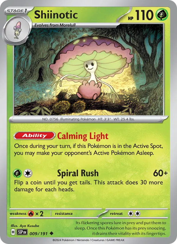 Shiinotic Surging Sparks 009/191