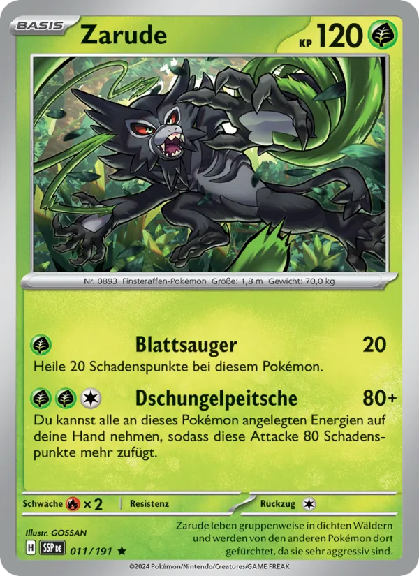 Zarude Stürmische Funken 011/191