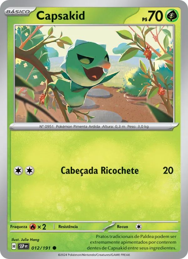 Capsakid Fagulhas Impetuosas 012/191
