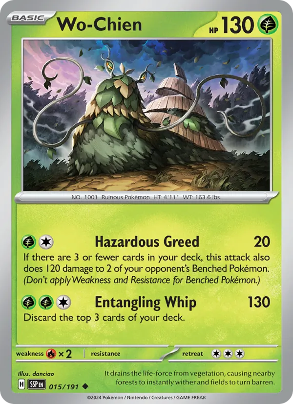 Wo-Chien Surging Sparks 015/191