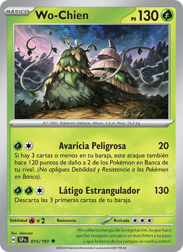 Wo-Chien Chispas Fulgurantes 015/191