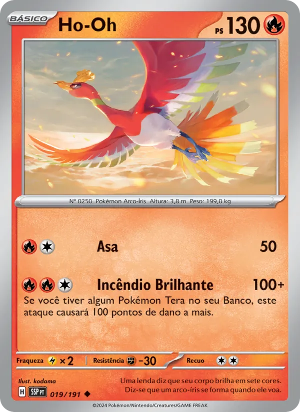 Ho-Oh Fagulhas Impetuosas 019/191