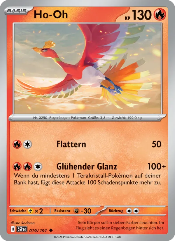 Ho-Oh Stürmische Funken 019/191