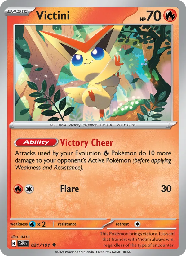 Victini Surging Sparks 021/191
