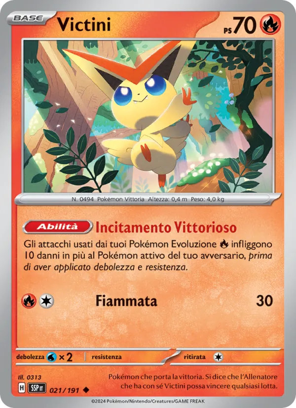 Victini Scintille Folgoranti 021/191