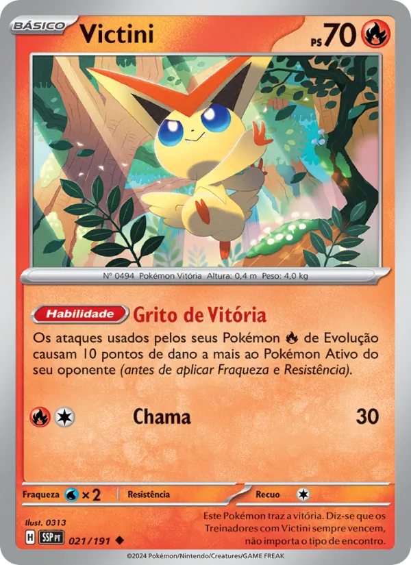 Victini Fagulhas Impetuosas 021/191