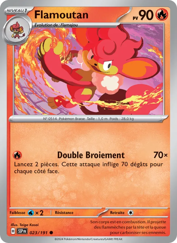 Flamoutan Étincelles Déferlantes 023/191