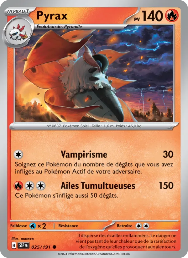 Pyrax Étincelles Déferlantes 025/191