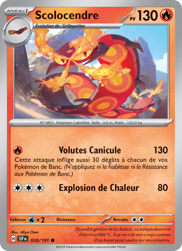 Scolocendre Étincelles Déferlantes 028/191