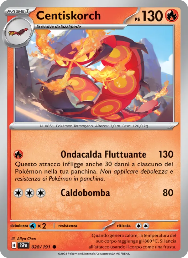 Centiskorch Scintille Folgoranti 028/191