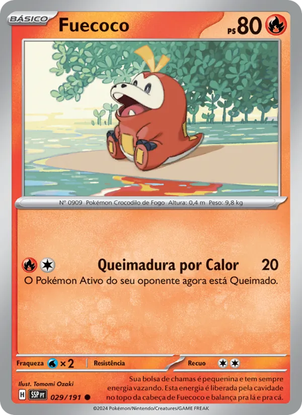 Fuecoco Fagulhas Impetuosas 029/191