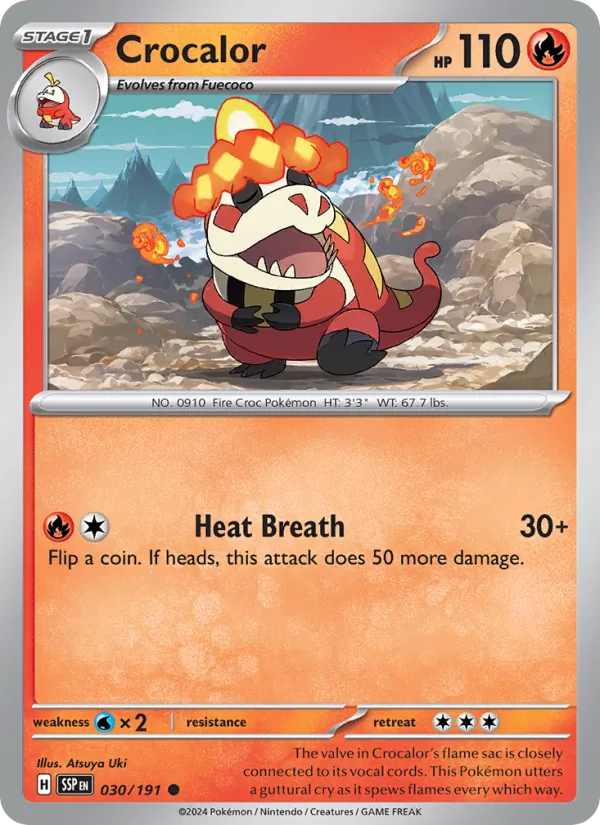 Crocalor Surging Sparks 030/191