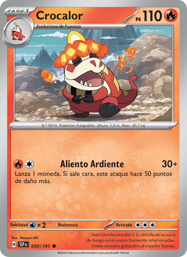Crocalor Chispas Fulgurantes 030/191