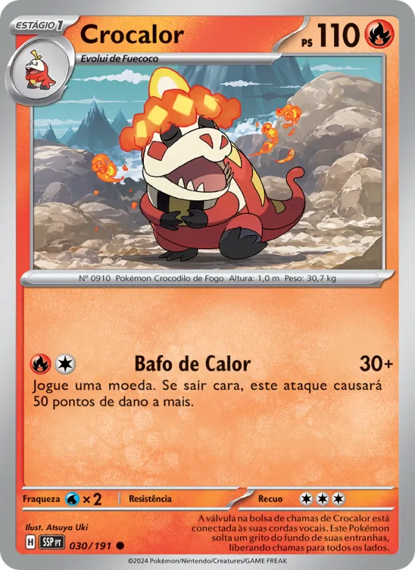 Crocalor Fagulhas Impetuosas 030/191