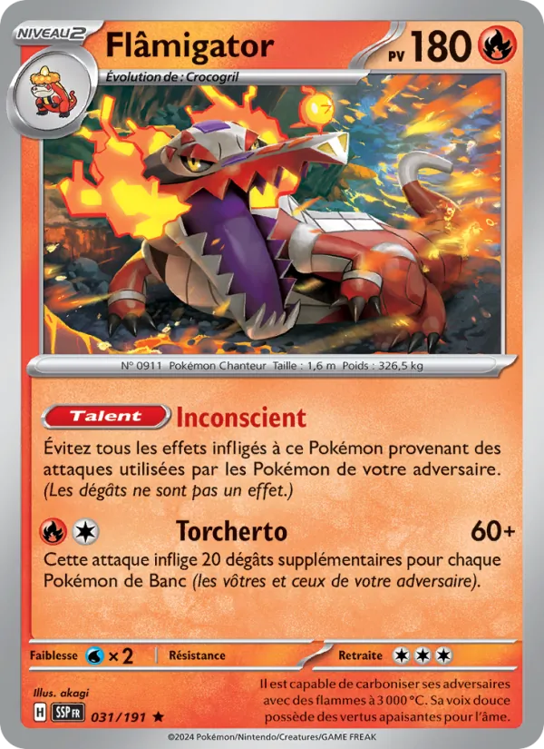 Flâmigator Étincelles Déferlantes 031/191