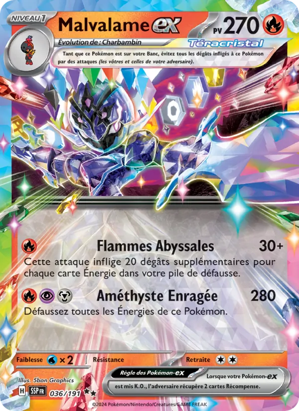 Malvalame-ex Étincelles Déferlantes 036/191