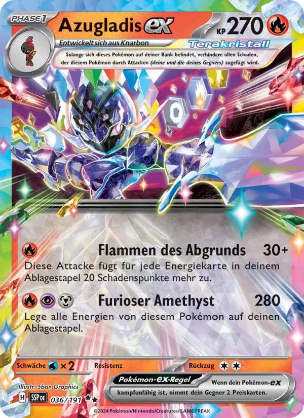 Azugladis-ex Stürmische Funken 036/191