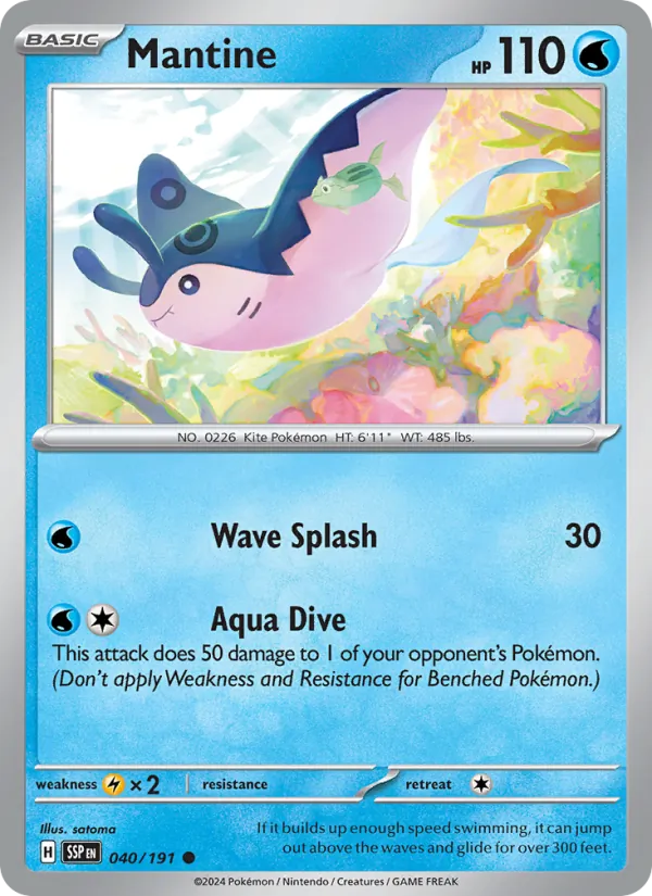 Mantine Surging Sparks 040/191