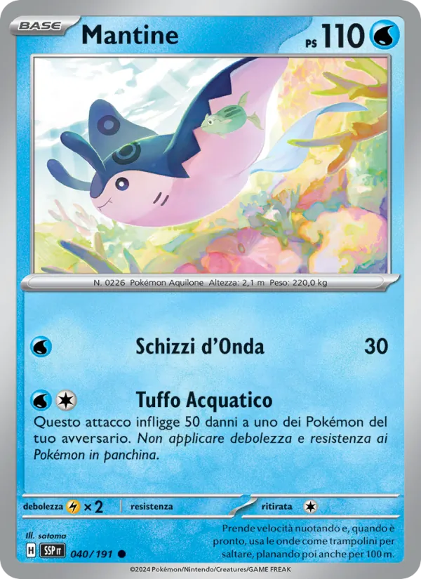 Mantine Scintille Folgoranti 040/191