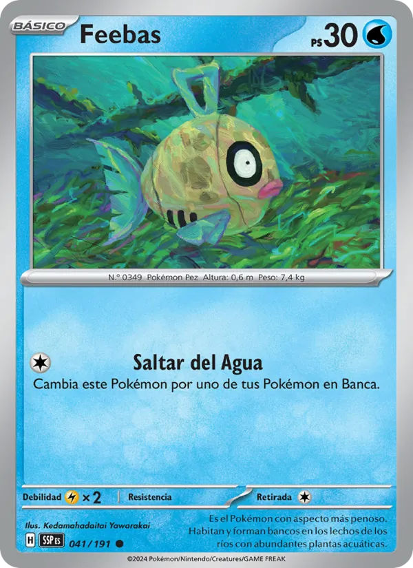 Feebas Chispas Fulgurantes 041/191