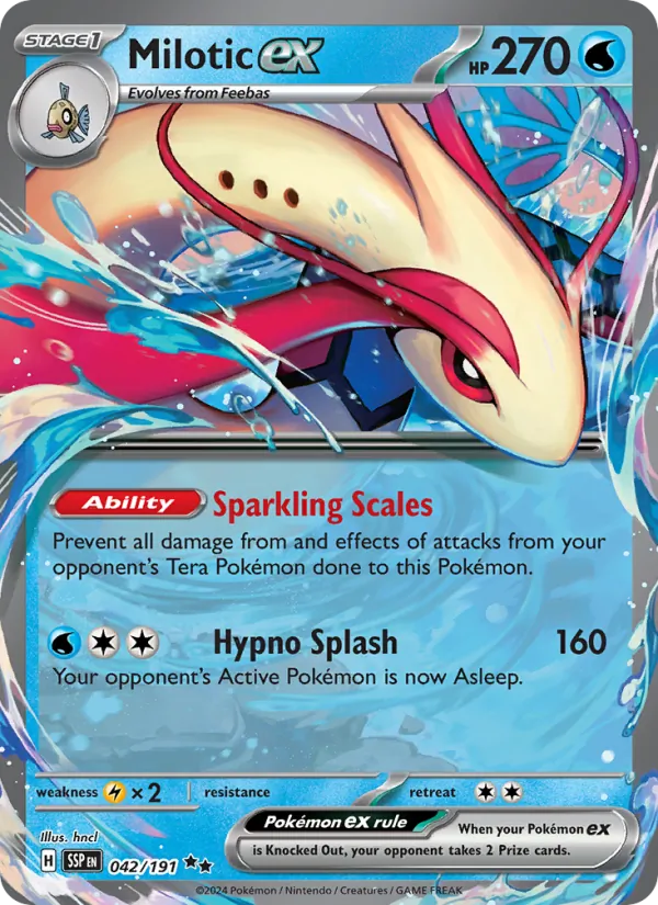 Milotic ex Surging Sparks 042/191