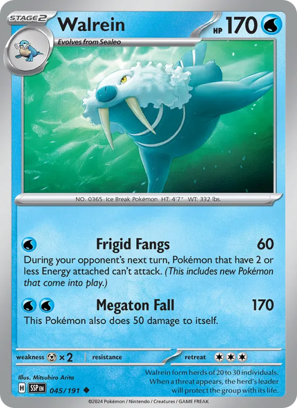 Walrein Surging Sparks 045/191