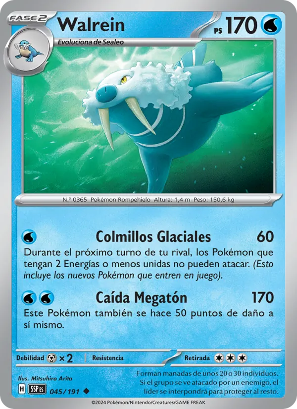 Walrein Chispas Fulgurantes 045/191