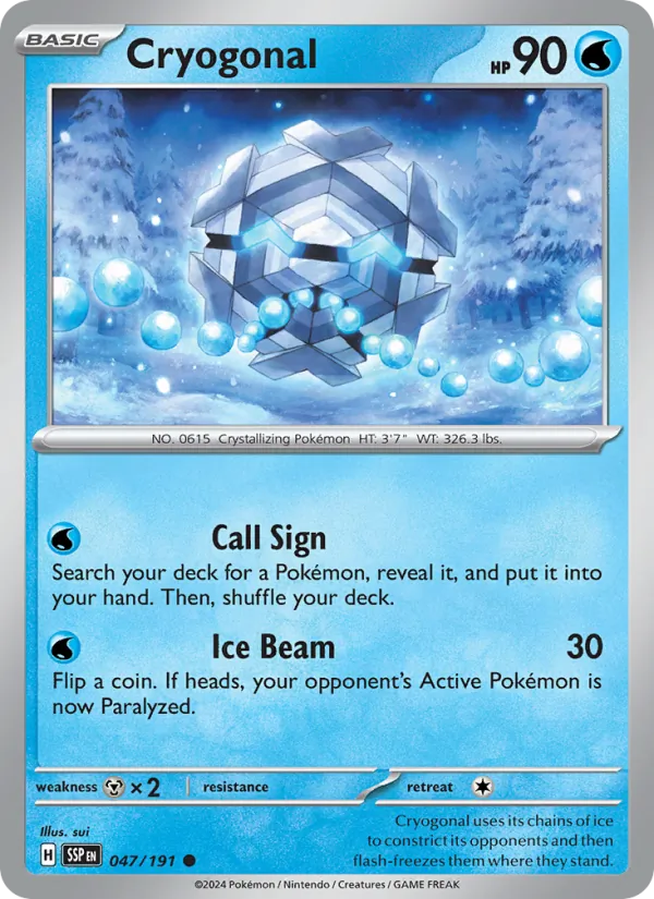 Cryogonal Surging Sparks 047/191