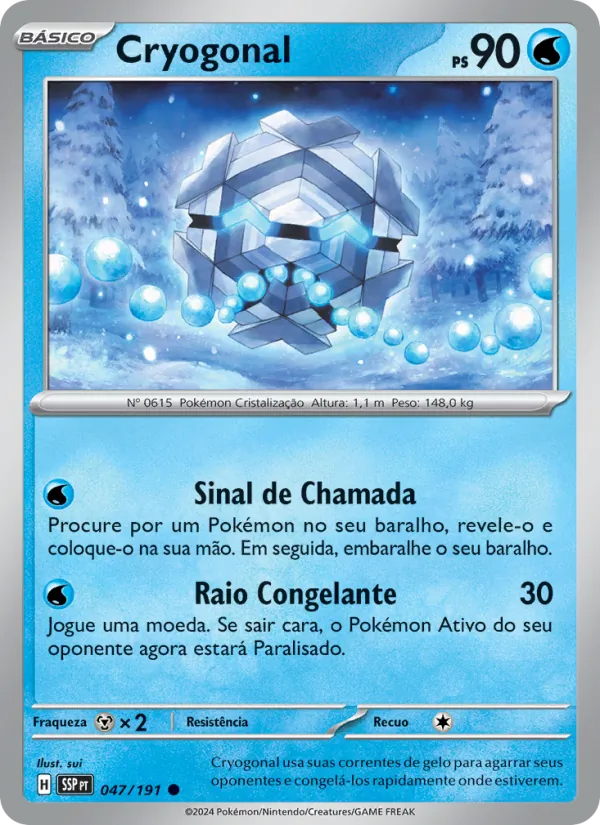 Cryogonal Fagulhas Impetuosas 047/191