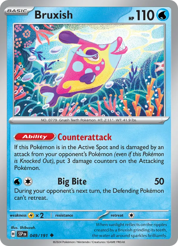Bruxish Surging Sparks 049/191