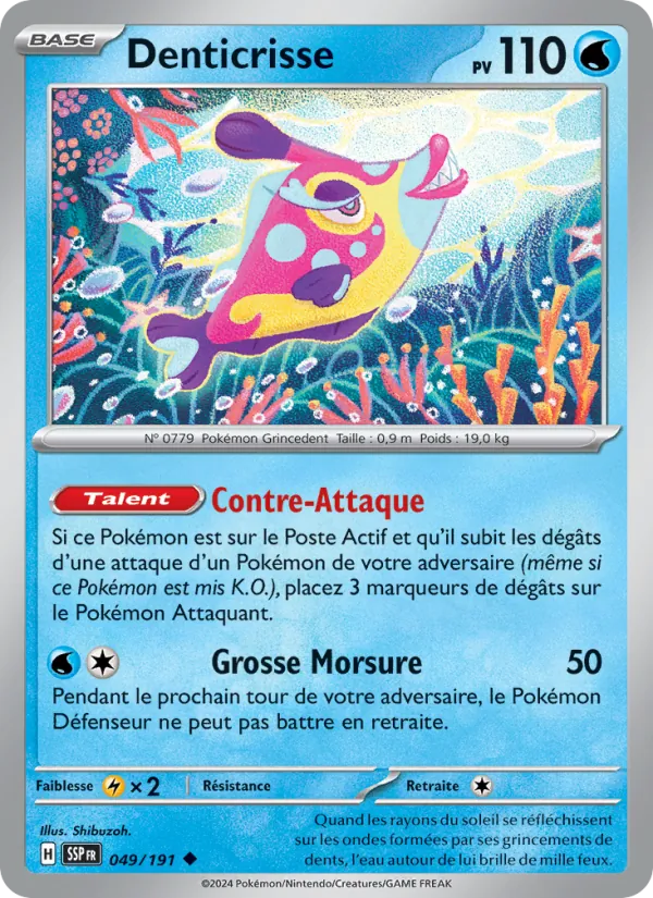 Denticrisse Étincelles Déferlantes 049/191