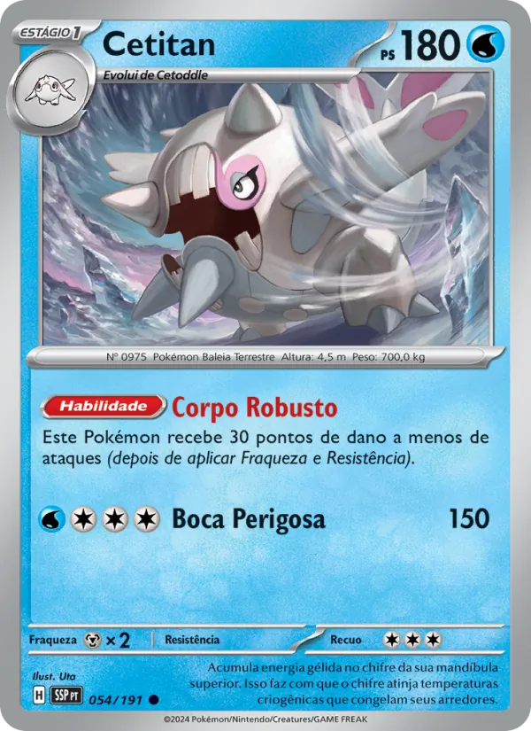 Cetitan Fagulhas Impetuosas 054/191