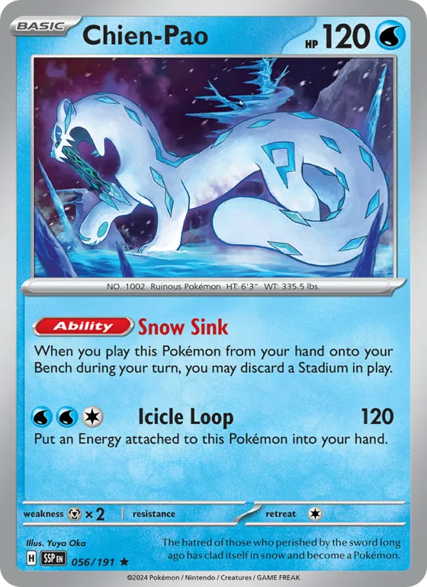 Chien-Pao Surging Sparks 056/191
