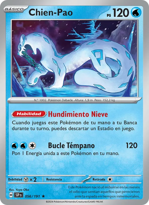 Chien-Pao Chispas Fulgurantes 056/191