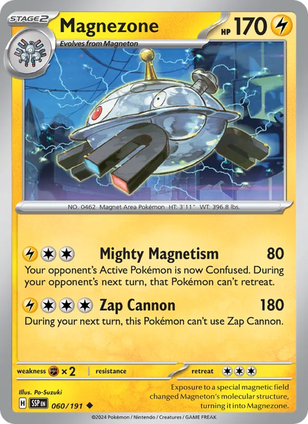 Magnezone Surging Sparks 060/191