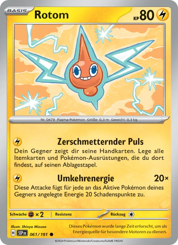 Rotom Stürmische Funken 061/191