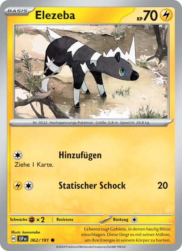 Elezeba Stürmische Funken 062/191