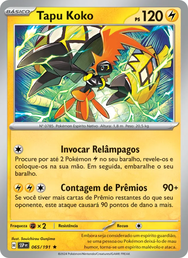 Tapu Koko Fagulhas Impetuosas 065/191