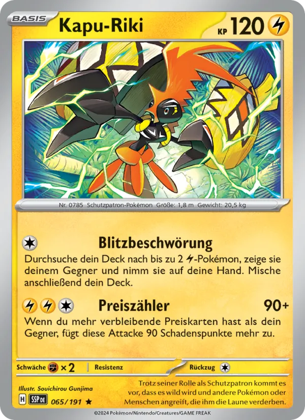 Kapu-Riki Stürmische Funken 065/191