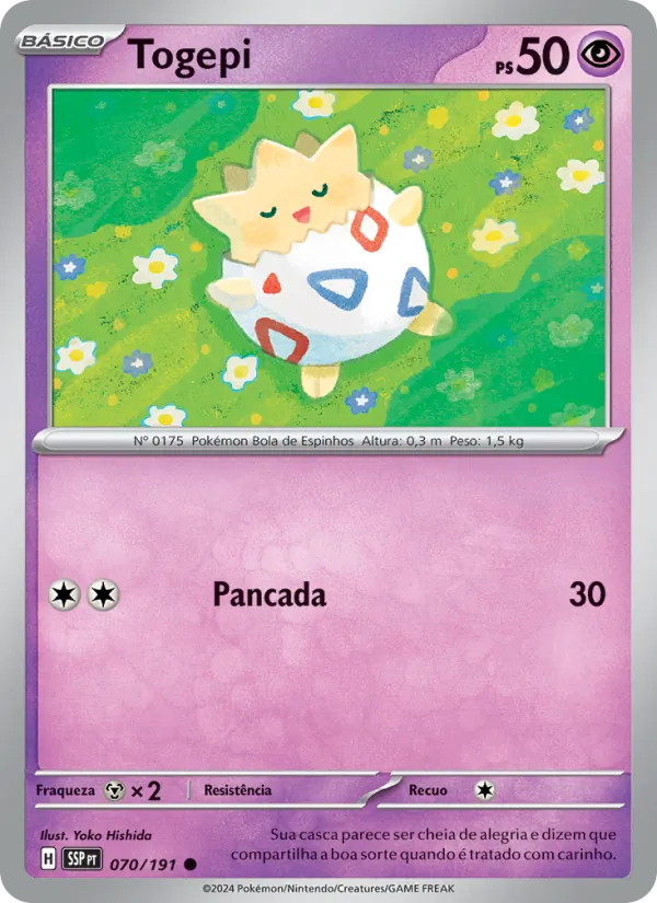 Togepi Fagulhas Impetuosas 070/191