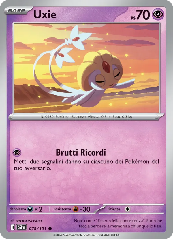 Uxie Scintille Folgoranti 078/191