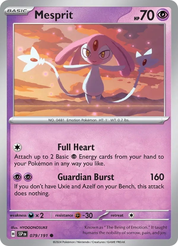 Mesprit Surging Sparks 079/191
