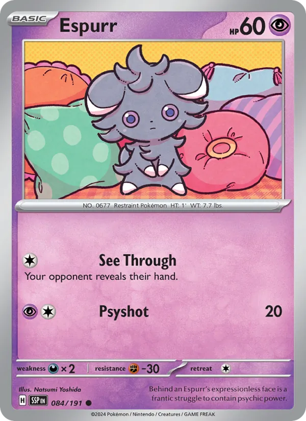 Espurr Surging Sparks 084/191