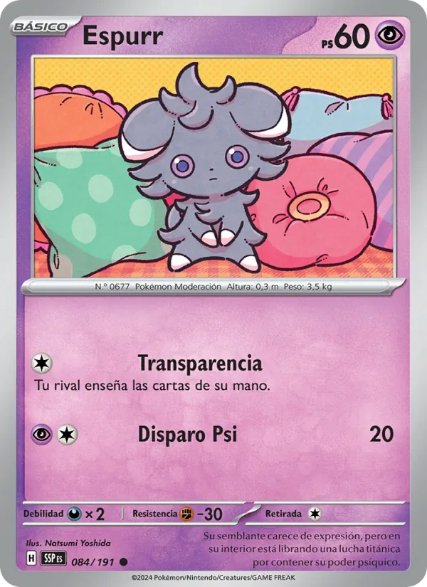 Espurr Chispas Fulgurantes 084/191